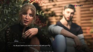 In the seven realms, Atlus joins Kali and Kagome for a wild threesome with blowjobs and doggy style action.