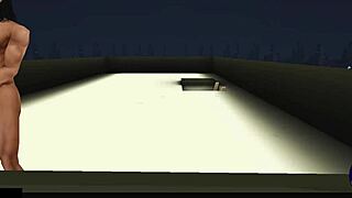 Imvu Blonde Bimbo Fucks Big Black Cock Outdoors