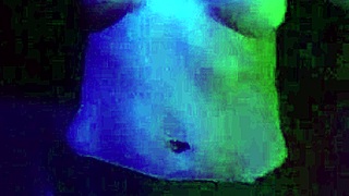 The latina milf instructs you to masturbate while showing her big ass