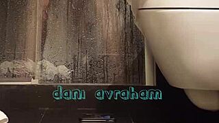 In this homemade gay Israeli scene, a guy with a monster cock sucks another amateur's big dick passionately