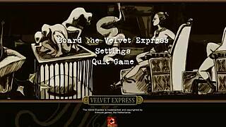 Lets Play The Velvet Express With Hairless Pussy And Anal