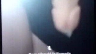 chatting on webcam with tania, showing off her big tits and boobs