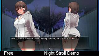 Night stroll demo in the city