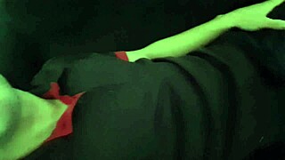 Solitary gay man's climax captured on camera