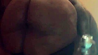 mrs goldie teases with steamy ebony charm