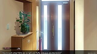 mitsuko sucks dick in sultry summer holiday episode