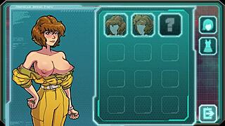 Star Channel 34 Gameplay: Slutty Big Tits Striptease and Wild Orgasm