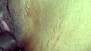 Ebony MILF with stunning curves indulges in sensual oral pleasure