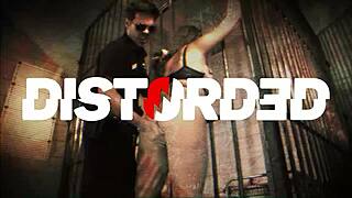 I'm blindfolded in the dungeon, sucking cock deep