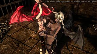 सक्सबस स्लाइम्स गर्ल्स को 3D हेंटाई अनसेंसरड में फक करतीं?