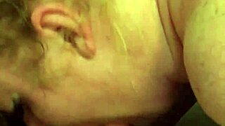 White girl sucking dick with intense passion