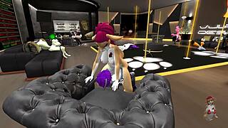 second orgy at the secondlife vd club daydreamer0581 foxo asha