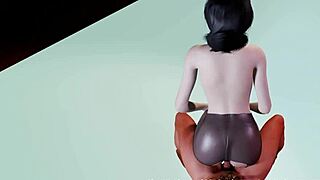 Suu Kyi's erotic encounter with Bareback in a steamy Hentai animation