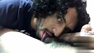 enjoying a tasty oral session with my buddy