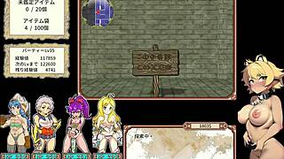 Danero+ Live Play: 4 Bitches Explore Dungeon In Sex Game Part 1