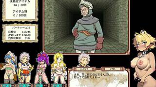 Danero+ Live Play: 4 Bitches Explore Dungeon In Sex Game Part 1