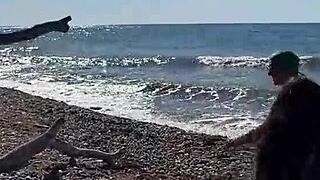 Four feminists convince the girl to let them fill her holes with sperm 😈