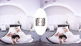 Virtual taboo - tasting my stepdaughter and her blonde bestie in a steamy POV encounter. They drive me wild!