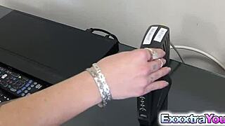 Petite Blonde Spinner Alex Takes Huge Hard Dick