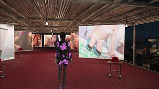 Brunette Anime Girl In Fallout 4 Hentai Fashion