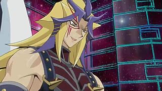 i'm watchin yu-gi-oh lazos resumidos, yugi and the league of traps, it's so bizzare hentai