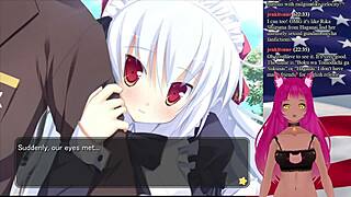 I watch Vtuber LewdNeko play My Girlfriend Is The President Part 6