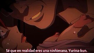 I got bound in this hentai episode with the teacher and ended in a creampie, oops!