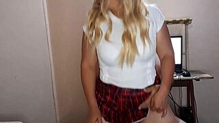 i felt so emotional fucking my english tutor with her wet pussy and monster cock