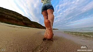 follow my wrinkled barefoot feet along the sandy beach this summer.