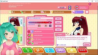 Cute Anime Girl VTuber Plays Crush Crush Uncensored