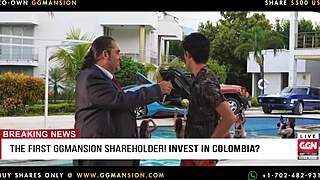 brunette flaunts big ass in lingerie