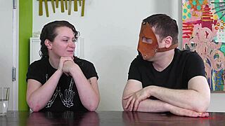 This sub teen gets fed a hard cock rough