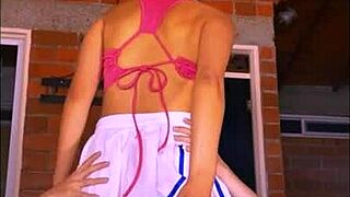 The boldest schoolgirl sneaks home with her boyfriend for a wild night of secret fun and intense moments.