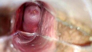Speculum orgasm leads to intense vaginal climax