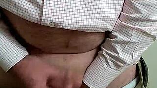 midday solo quickie turns into steamy homemade fun