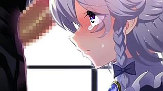 anime character sakuya in a story adventure