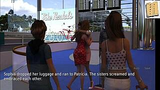 does the wife and stepmother share big tits in this game?