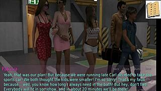 does the wife and stepmother share big tits in this game?