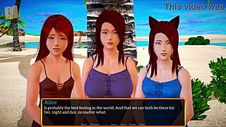 Experience the thrill of a game walkthrough in this erotic visual novel