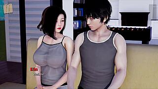 indian babe shows big ass and tits