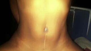 fucking my sister, she moans sexy and drains my cum