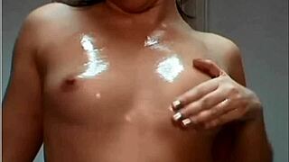 Cute Brunette Shows Boobs And Pussy