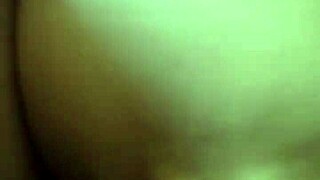 Latina wife bent over for quick doggystyle fuck in homemade video with amateur feel.