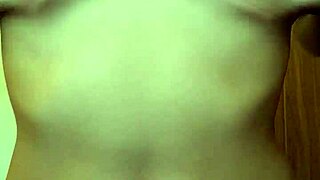 teen 18 gets naked for pussy play in bathroom