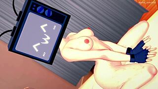 TV Woman Requires Quick Energy Recharge Before Resting