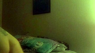 I'm giving my husband a good ride on my big tattooed ass