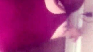 Hey, check out this thick redhead taking big black cock doggystyle rough!