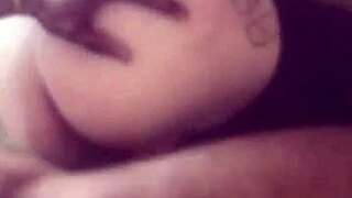 Hey, check out this thick redhead taking big black cock doggystyle rough!