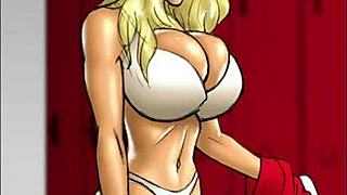 Two hot blondes comix!