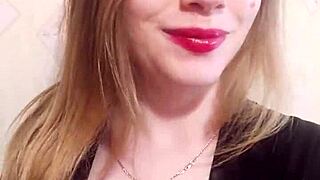 wife fingers pussy solo for husband 😍 close up homemade